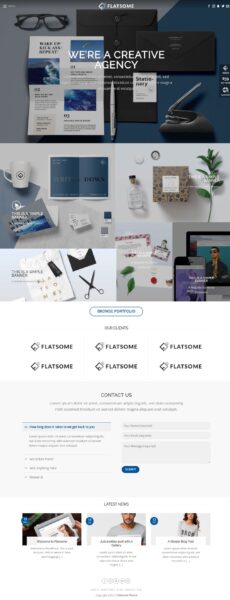 Agency - Flatsome demo by UX-Themes - Ecommerce (Online Shop) web design