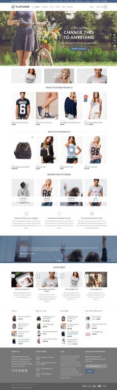 Classic Shop - Flatsome demo by UX-Themes - Ecommerce (Online Shop) web design