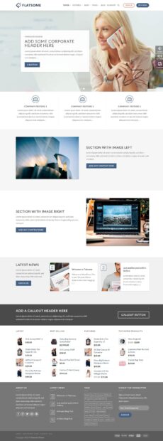 Corporate - Flatsome demo by UX-Themes - Ecommerce (Online Shop) web design