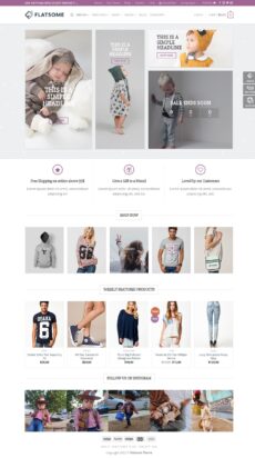 Cute Shop - Flatsome demo by UX-Themes - Ecommerce (Online Shop) web design