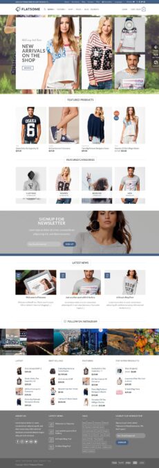Grid Style 3 - Flatsome demo by UX-Themes - Ecommerce (Online Shop) web design