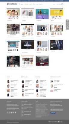 Shop Demos - Flatsome demo by UX-Themes - Ecommerce (Online Shop) web design