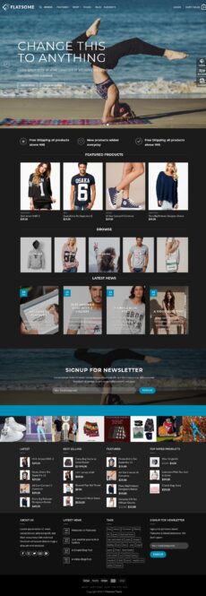 Sport Shop - Flatsome demo by UX-Themes - Ecommerce (Online Shop) web design