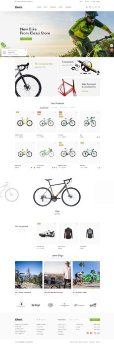 Bike - Elessi demo by NasaTheme - Ecommerce (Online Shop) web design