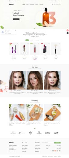Cosmetic - Elessi demo by NasaTheme - Ecommerce (Online Shop) web design