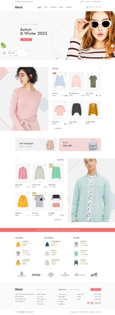 Fashion V1 - Elessi demo by NasaTheme - Ecommerce (Online Shop) web design