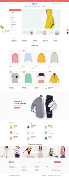Fashion V4 - Elessi demo by NasaTheme - Ecommerce (Online Shop) web design