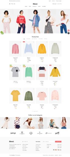 Fashion V6 - Elessi demo by NasaTheme - Ecommerce (Online Shop) web design