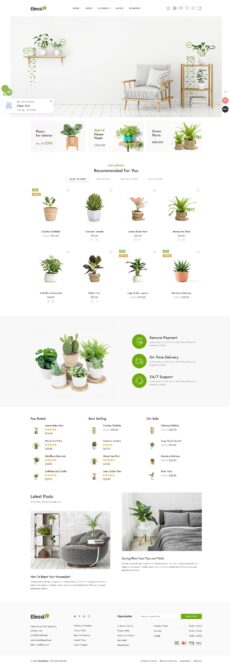 Plant V2 - Elessi demo by NasaTheme - Ecommerce (Online Shop) web design
