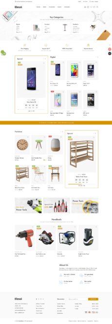 Retail - Elessi demo by NasaTheme - Ecommerce (Online Shop) web design