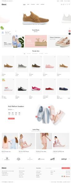 Shoes - Elessi demo by NasaTheme - Ecommerce (Online Shop) web design