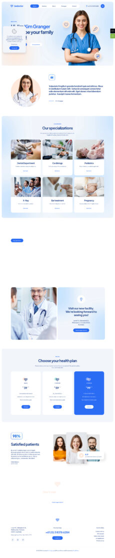 Doctor - Betheme demo by Muffin group - Ecommerce (Online Shop) web design