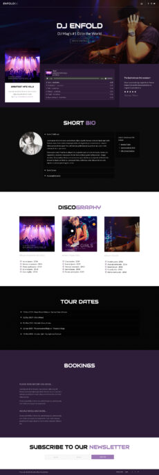 Enfold Dj - Enfold demo by Kriesi - Education web design