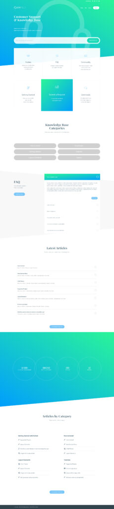 Enfold Knowledgebase - Enfold demo by Kriesi - Education web design