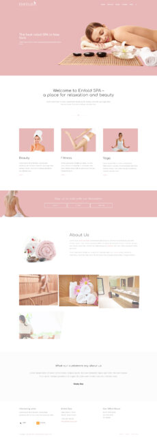 Enfold Spa Demo - Enfold demo by Kriesi - Education web design