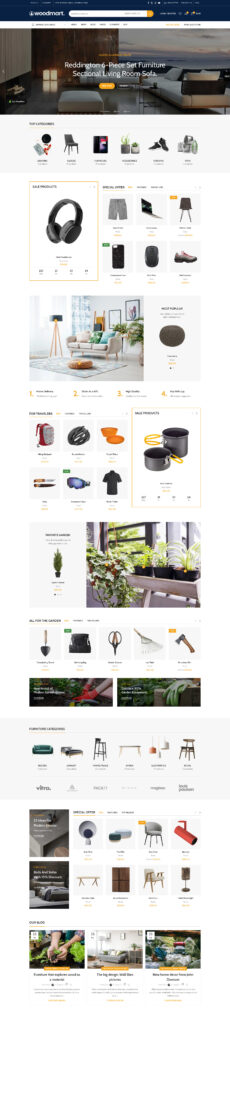 Retail - Woodmart demo by XTemos - Ecommerce (Online Shop) web design